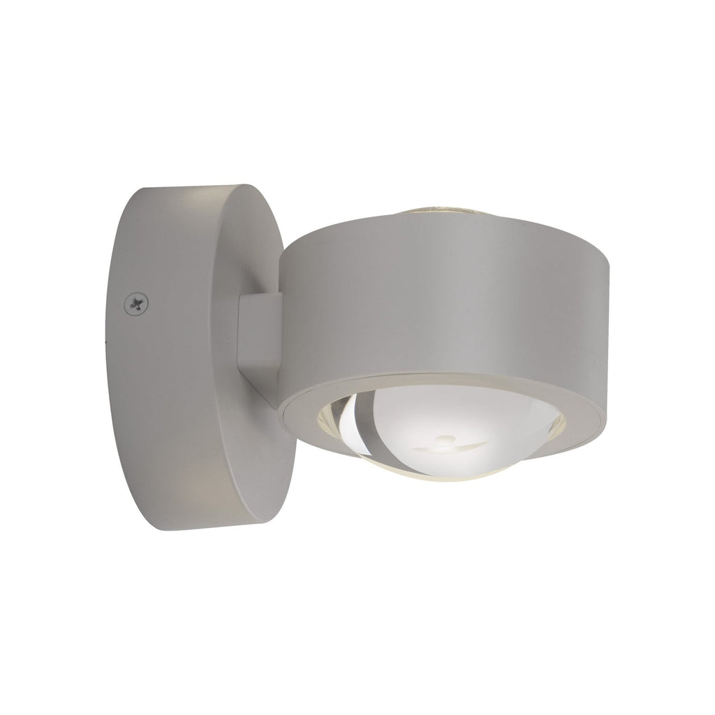 LED vegglampe Chia oppladbar med fjernkontroll sand montert