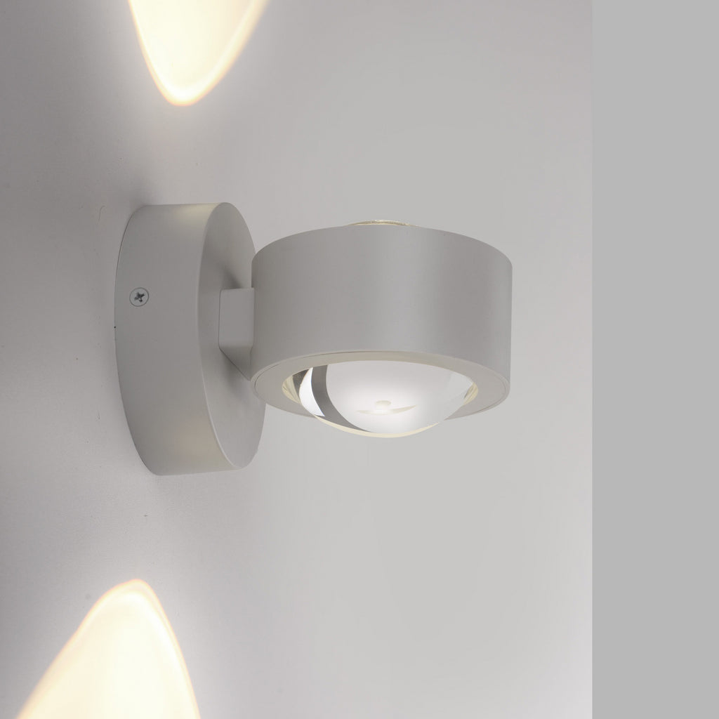 LED vegglampe Chia oppladbar med fjernkontroll sand USB-ladekabel