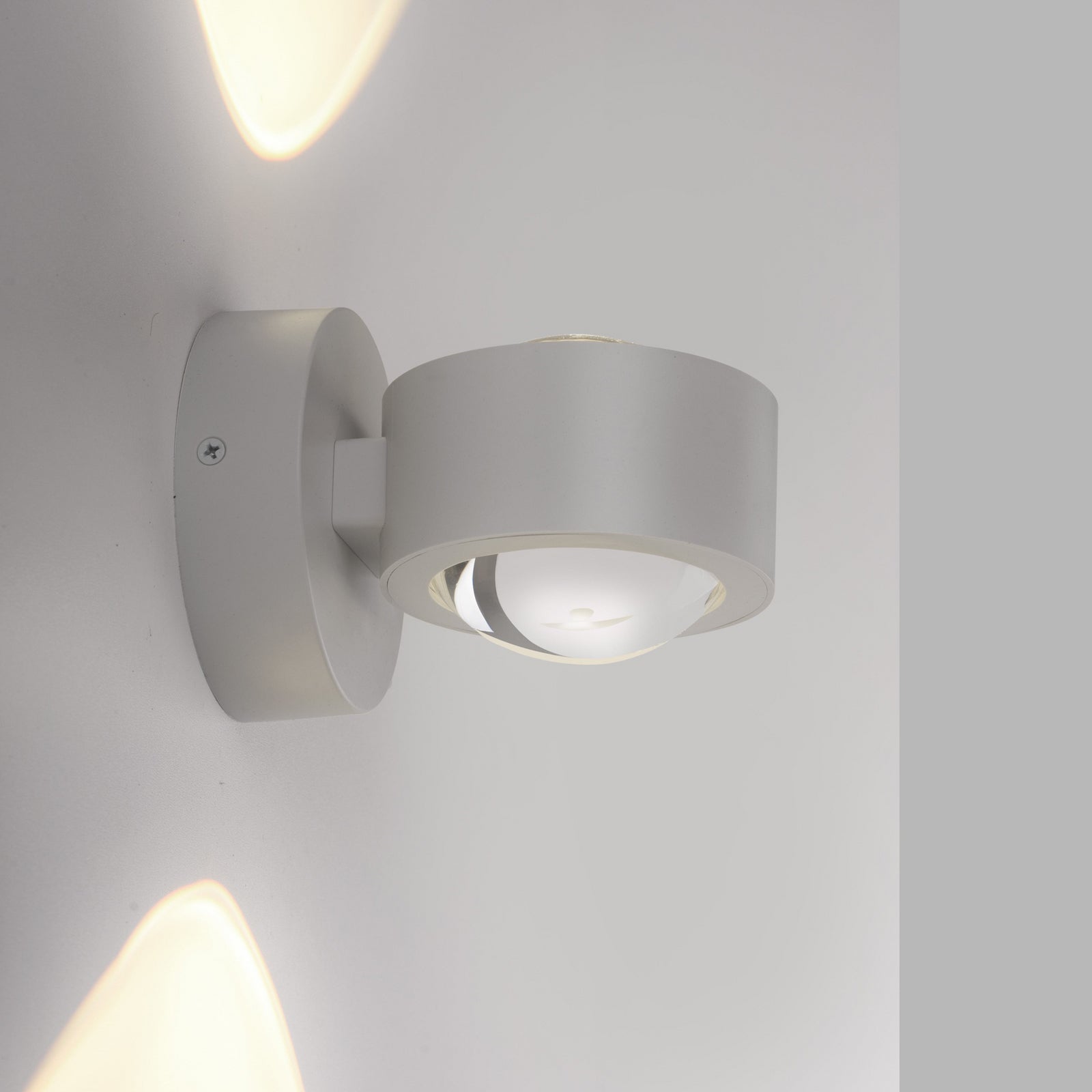 LED vegglampe Chia oppladbar med fjernkontroll sand USB-ladekabel