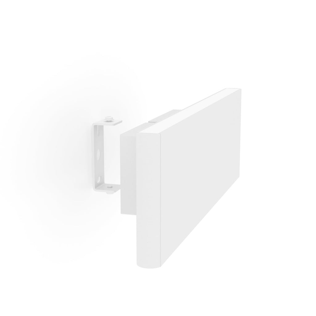 LED vegglampe Climene opp og ned aluminium hvit lysdetalj