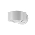 LED vegglampe Clippo Optic hvit dim-to-warm opp/ned forfra