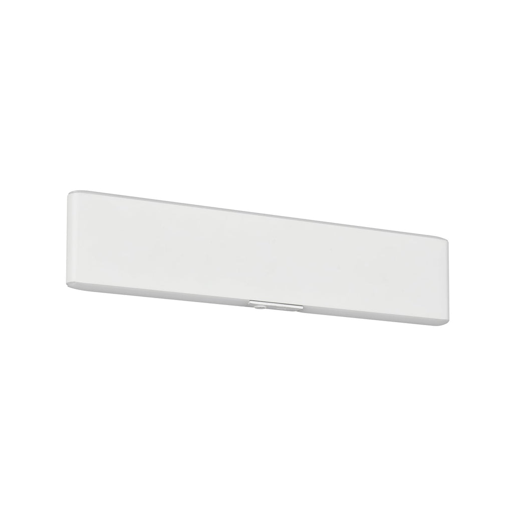 LED vegglampe Conchita oppladbar dimbar CCT hvit 32 cm forfra