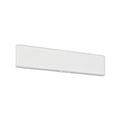 LED vegglampe Conchita oppladbar dimbar CCT hvit 32 cm forfra