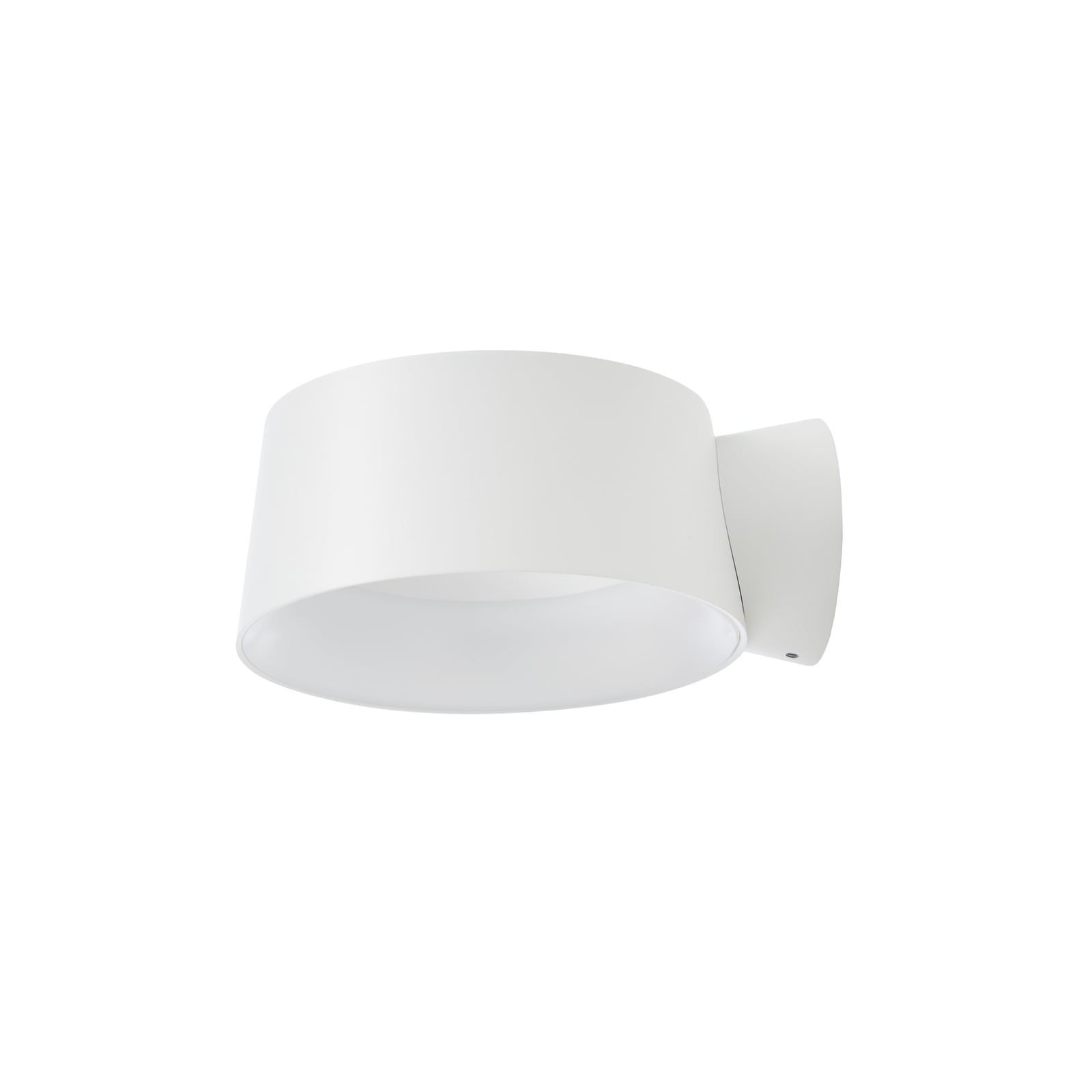LED vegglampe Cookie montert på vegg i moderne rom