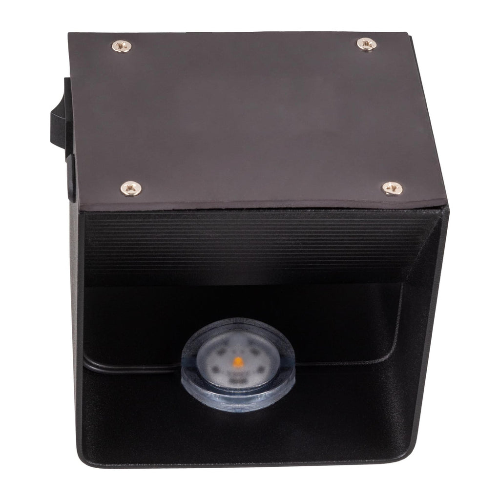 LED vegglampe Cube oppladbar magnetisk svart nærbilde