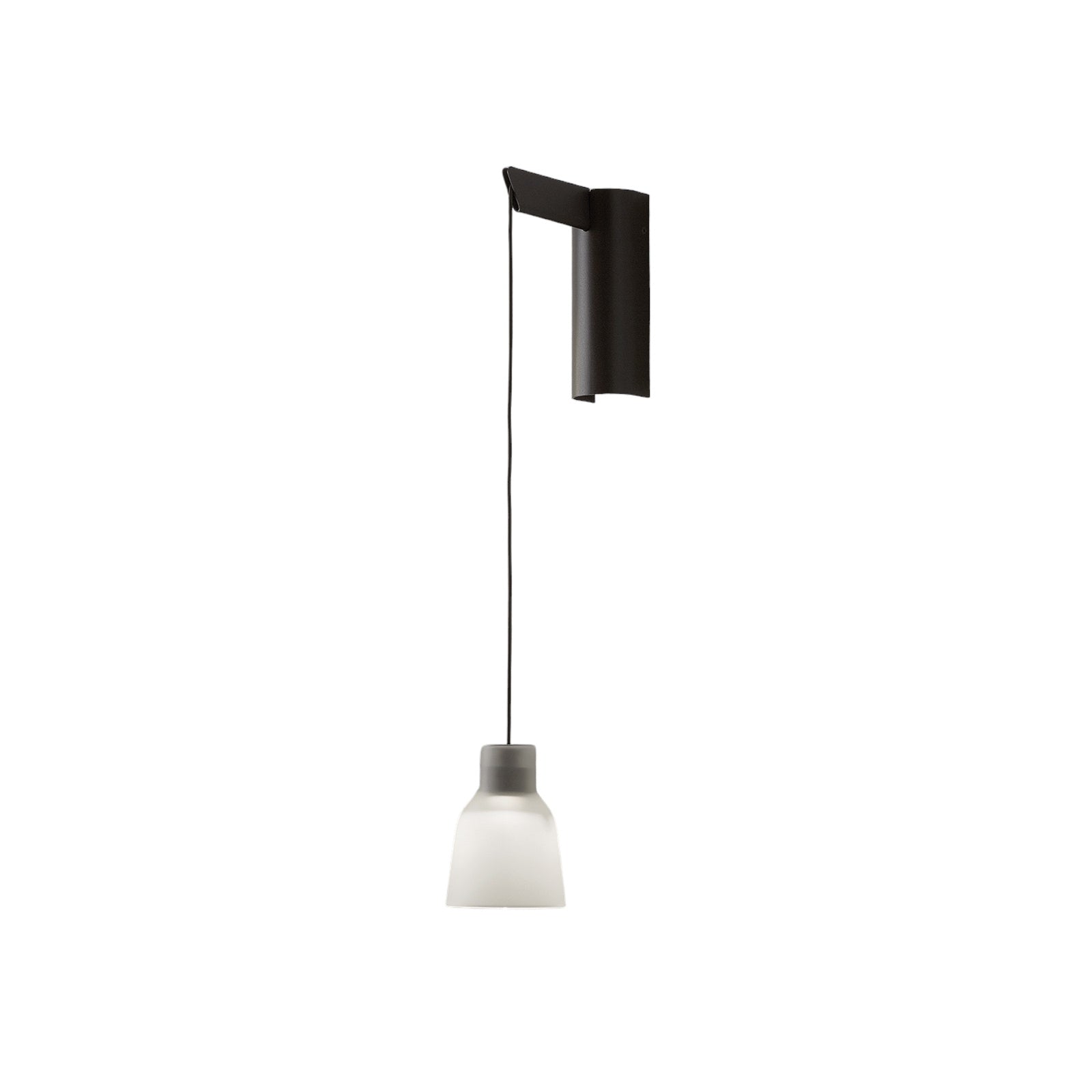 LED vegglampe Drip A/01 frostet glass 2700K forfra