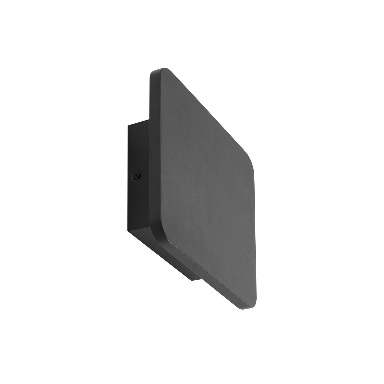 LED vegglampe Elrik svart metall montert