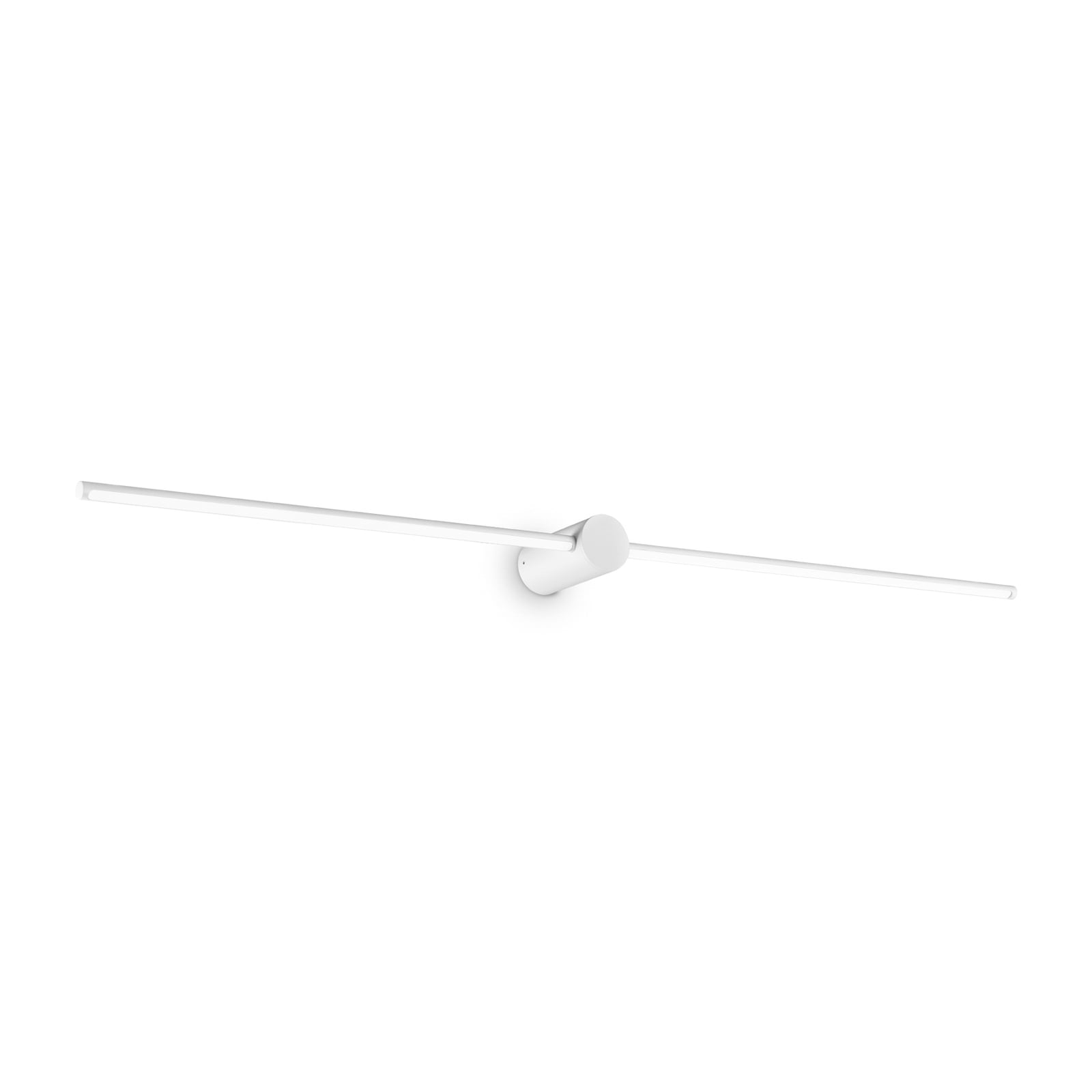 LED vegglampe Filo hvit metall 115 cm 16W varmhvit forfra