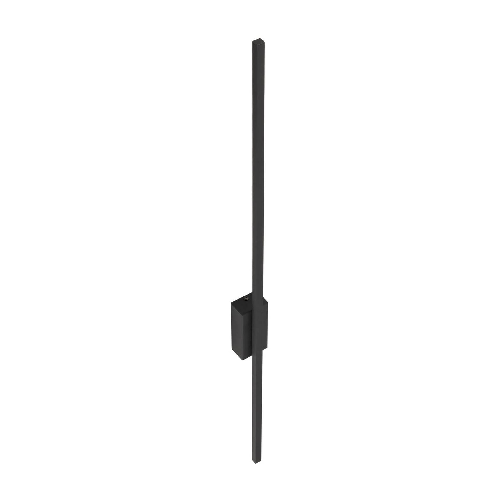LED vegglampe Flash svart indirekte lys detalj