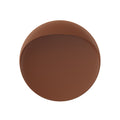 LED vegglampe Flindt dimbar corten Ø20 cm forfra