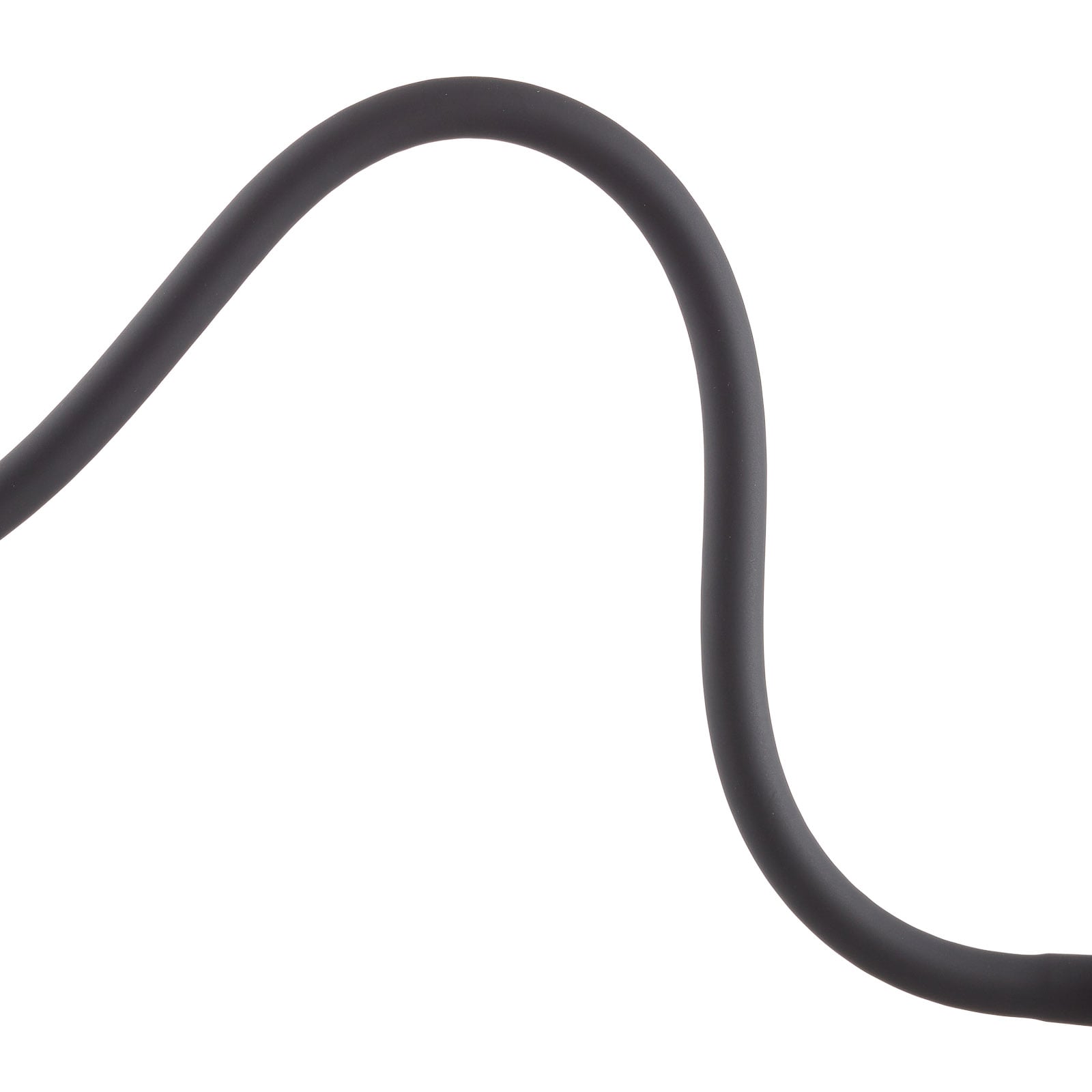 Nærbilde av LED vegglampe Focus fleksibel arm svart 3W varmhvit