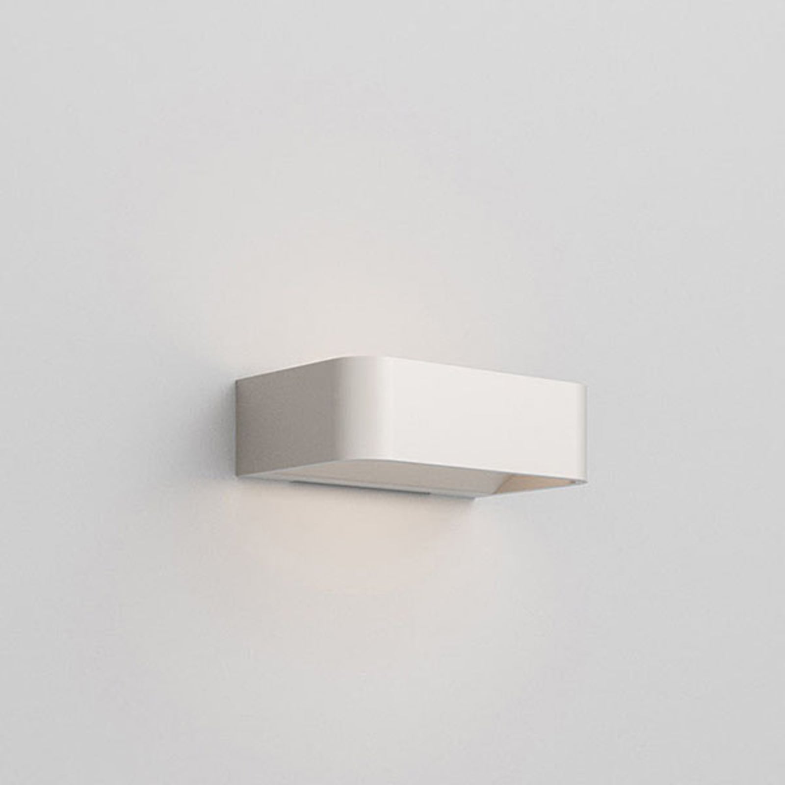 LED vegglampe Frame W1 aluminium krem 16W 3000K forfra