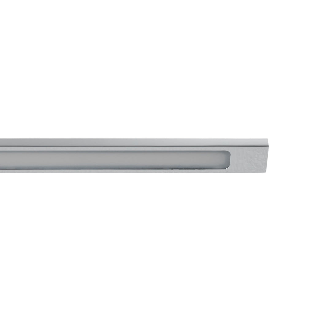 LED vegglampe Gallery krom 62 cm metallfinish