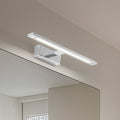 LED vegglampe Gallery krom metall forfra