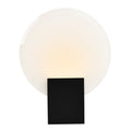 LED vegglampe Hester dimbar IP44 svart front