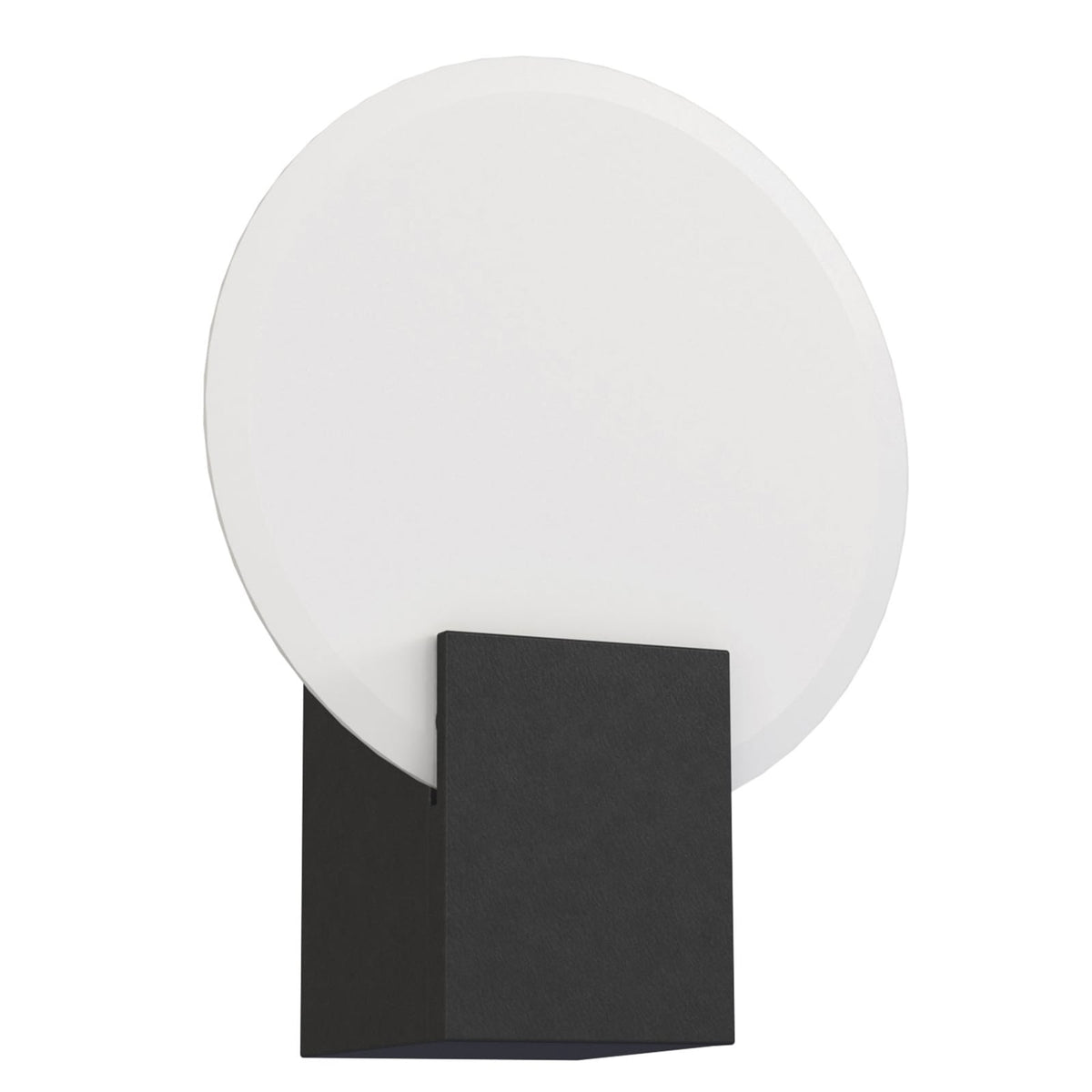 LED vegglampe Hester dimbar IP44 svart installasjon