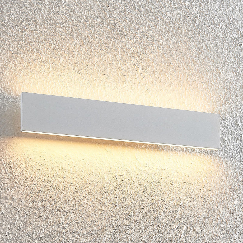 LED vegglampe Ignazia opp og ned dimbar hvit bakside
