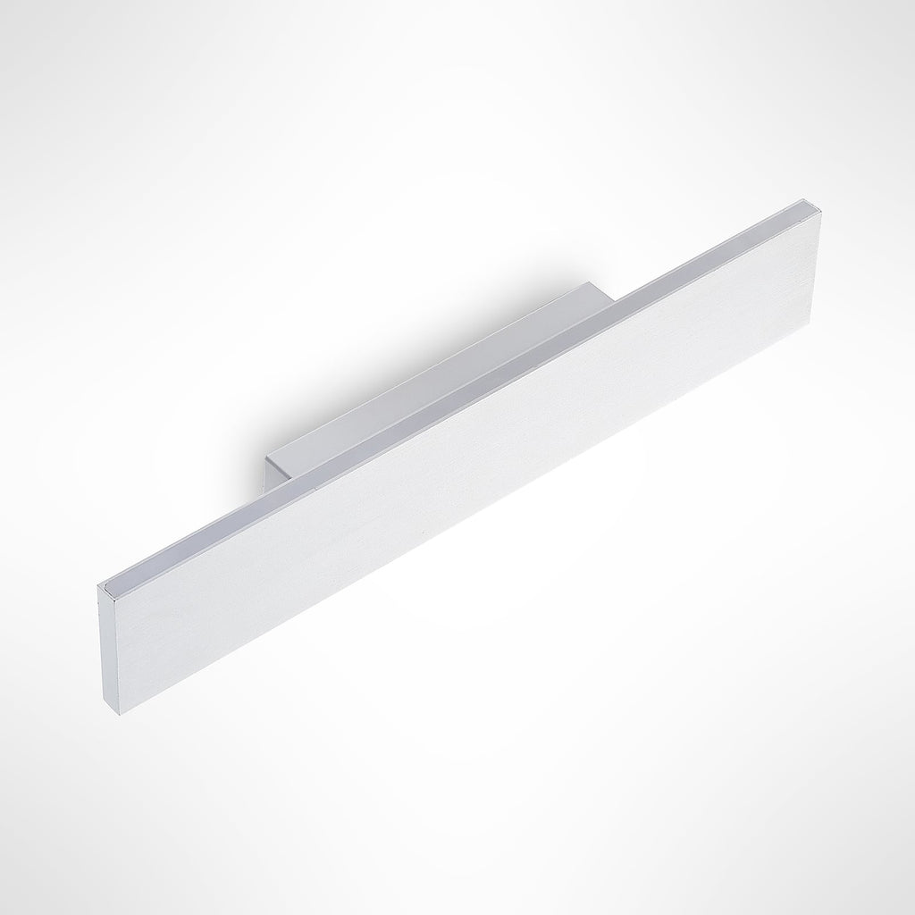 LED vegglampe Ignazia opp og ned dimbar hvit sidevinkel