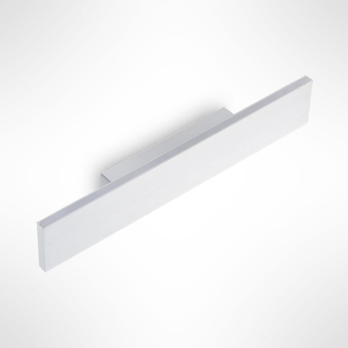 LED vegglampe Ignazia opp og ned dimbar hvit sidevinkel