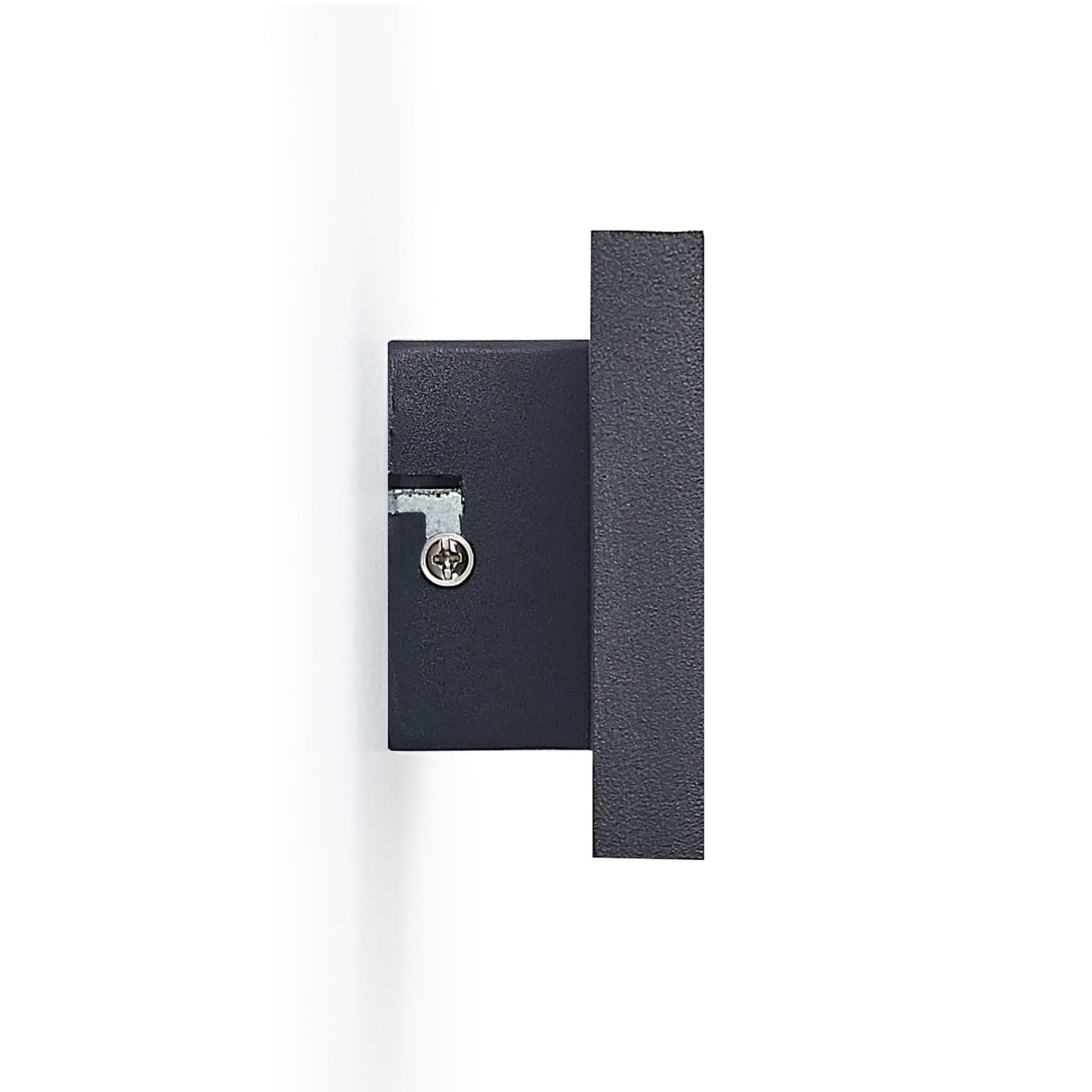 LED vegglampe Ignazia opp og ned svart 47 cm dimbar lys nedover