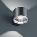 LED vegglampe Impulse antrasitt dimbar opp/ned forside