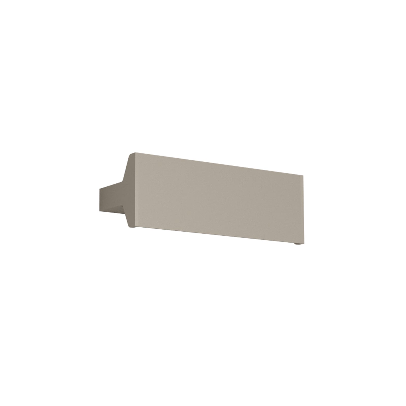 LED vegglampe Ipe W2 dimbar bronse 29W 3000K forfra