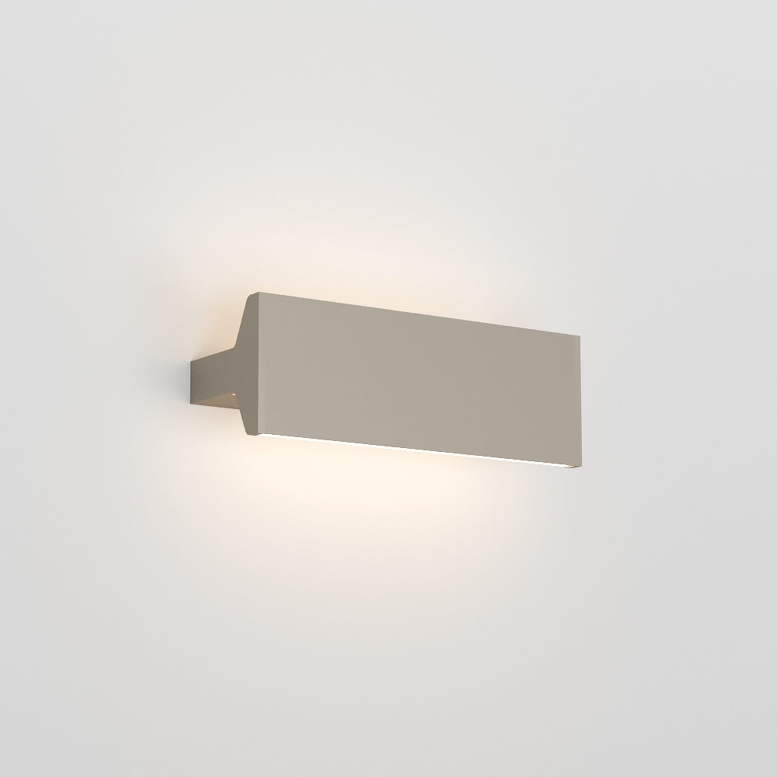 LED vegglampe Ipe W2 dimbar bronse 29W 3000K detalj