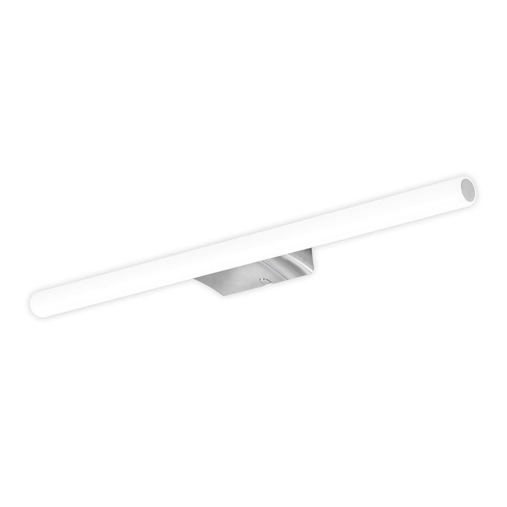 LED vegglampe Irene rund krom 50 cm 5700K IP44 bakside