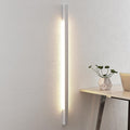 LED vegglampe Ivano aluminium hvit 130 cm forfra