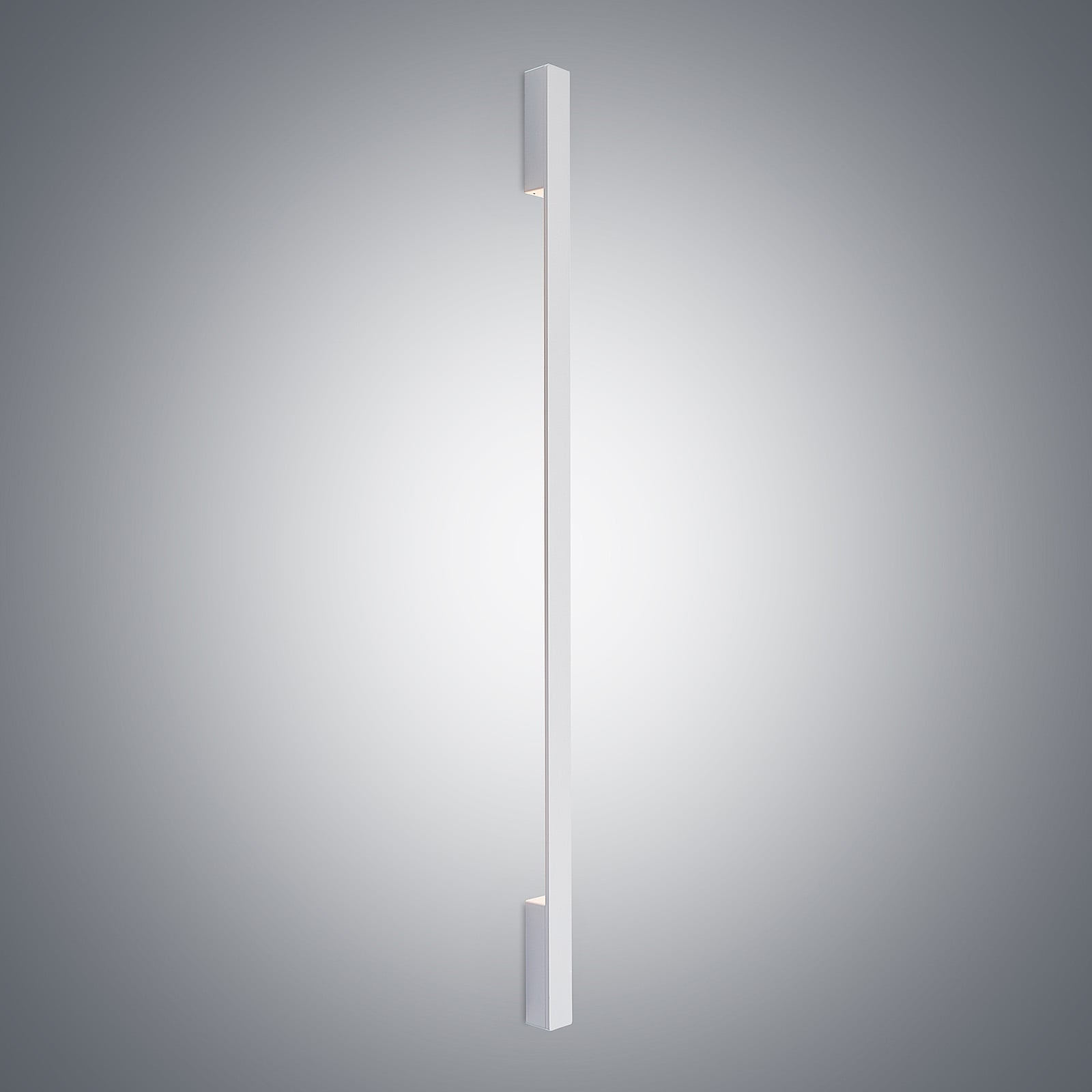 LED vegglampe Ivano aluminium hvit 130 cm veggfeste