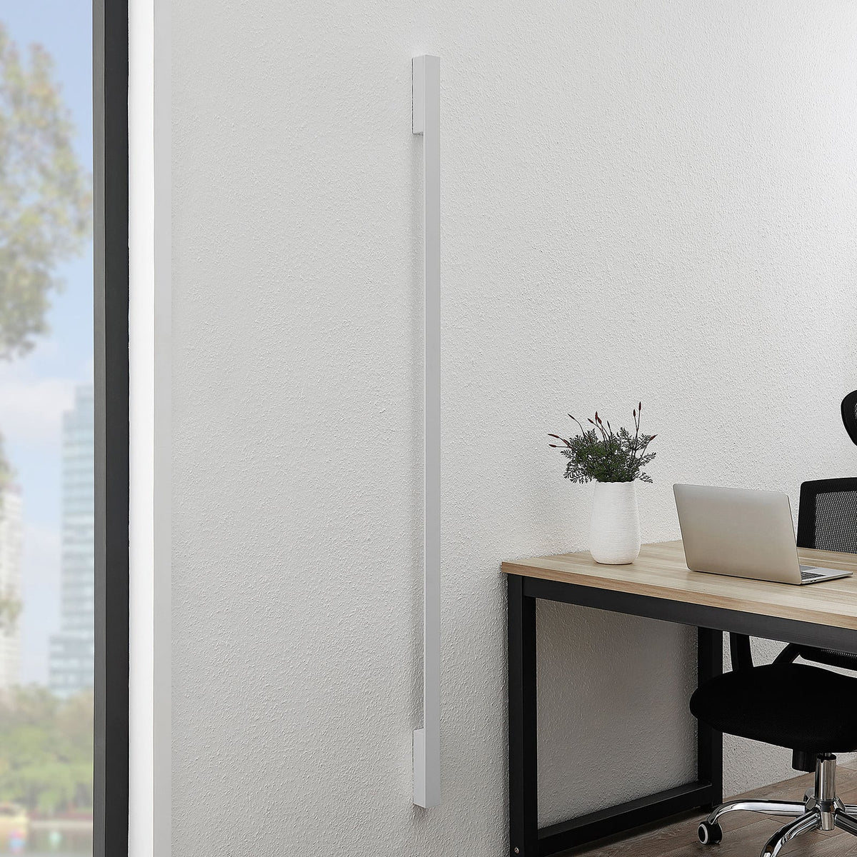 LED vegglampe Ivano detalj av lysarmatur