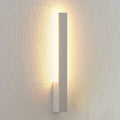 LED vegglampe Ivano hvit aluminium 42,5 cm forfra