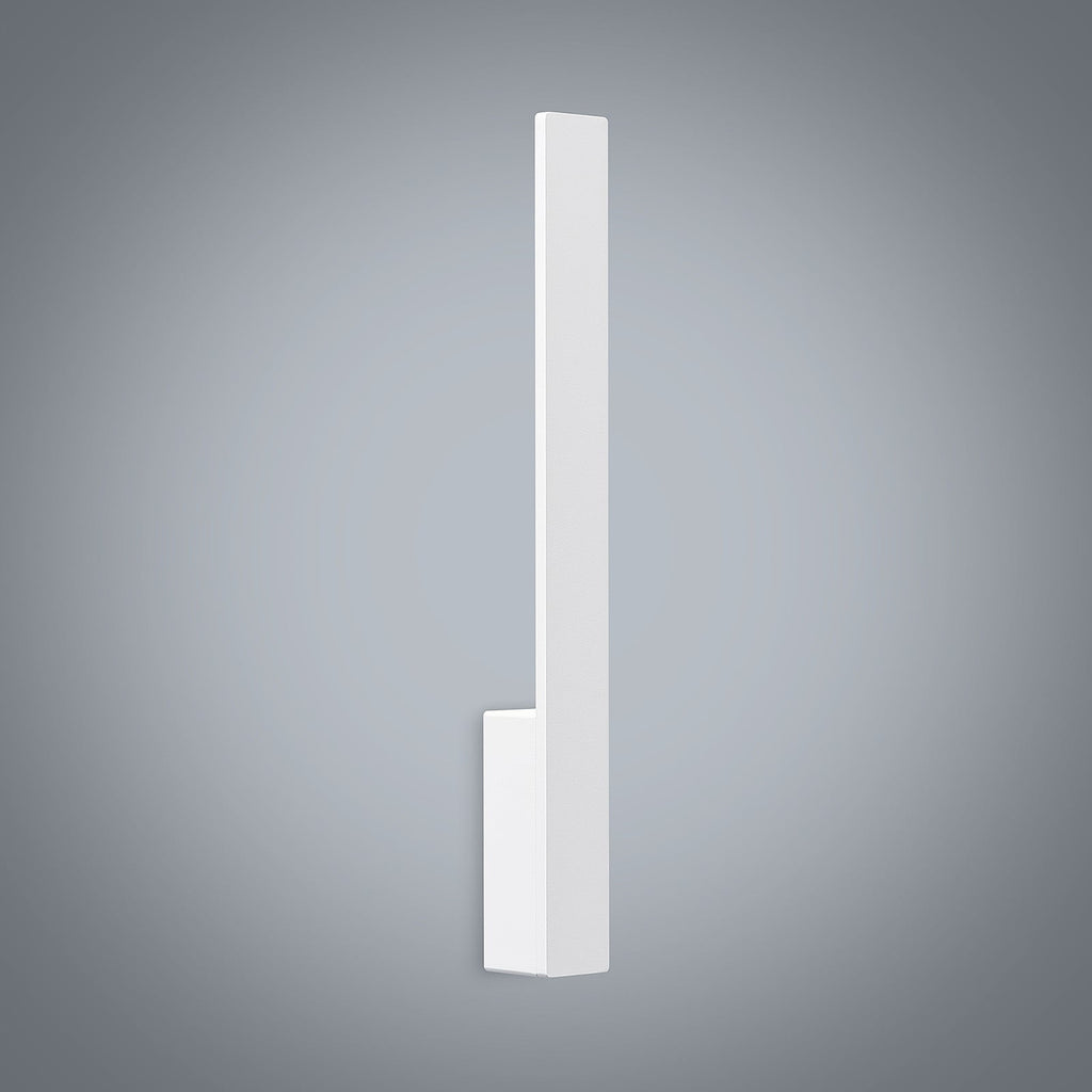 LED vegglampe Ivano hvit aluminium 42,5 cm montert på vegg