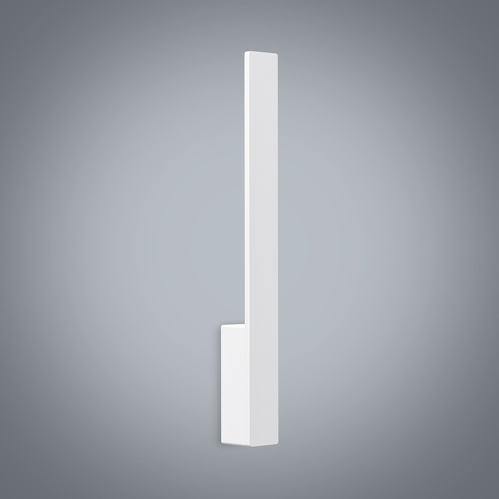 LED vegglampe Ivano hvit aluminium 42,5 cm montert på vegg