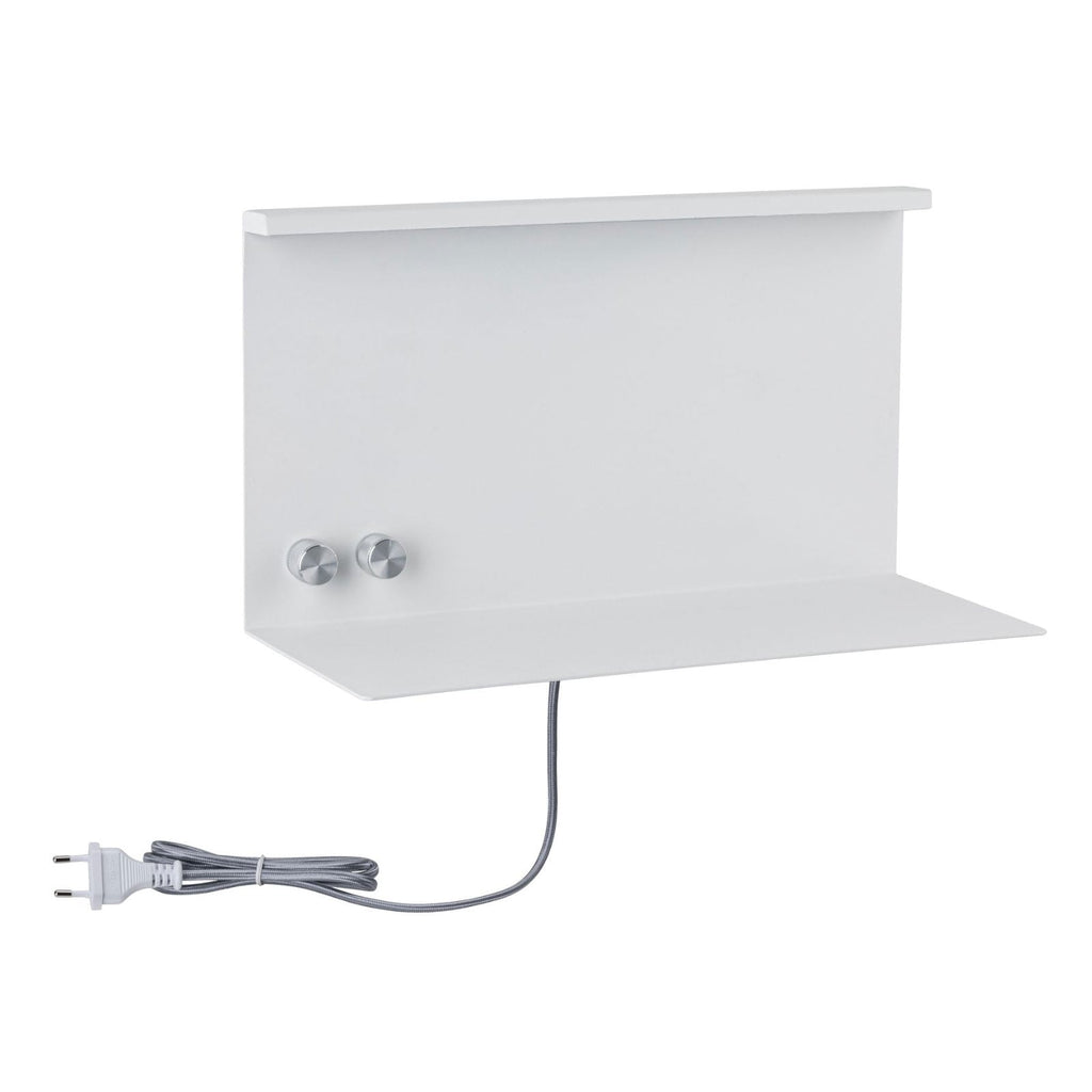LED vegglampe Jarina med USB-port for lading