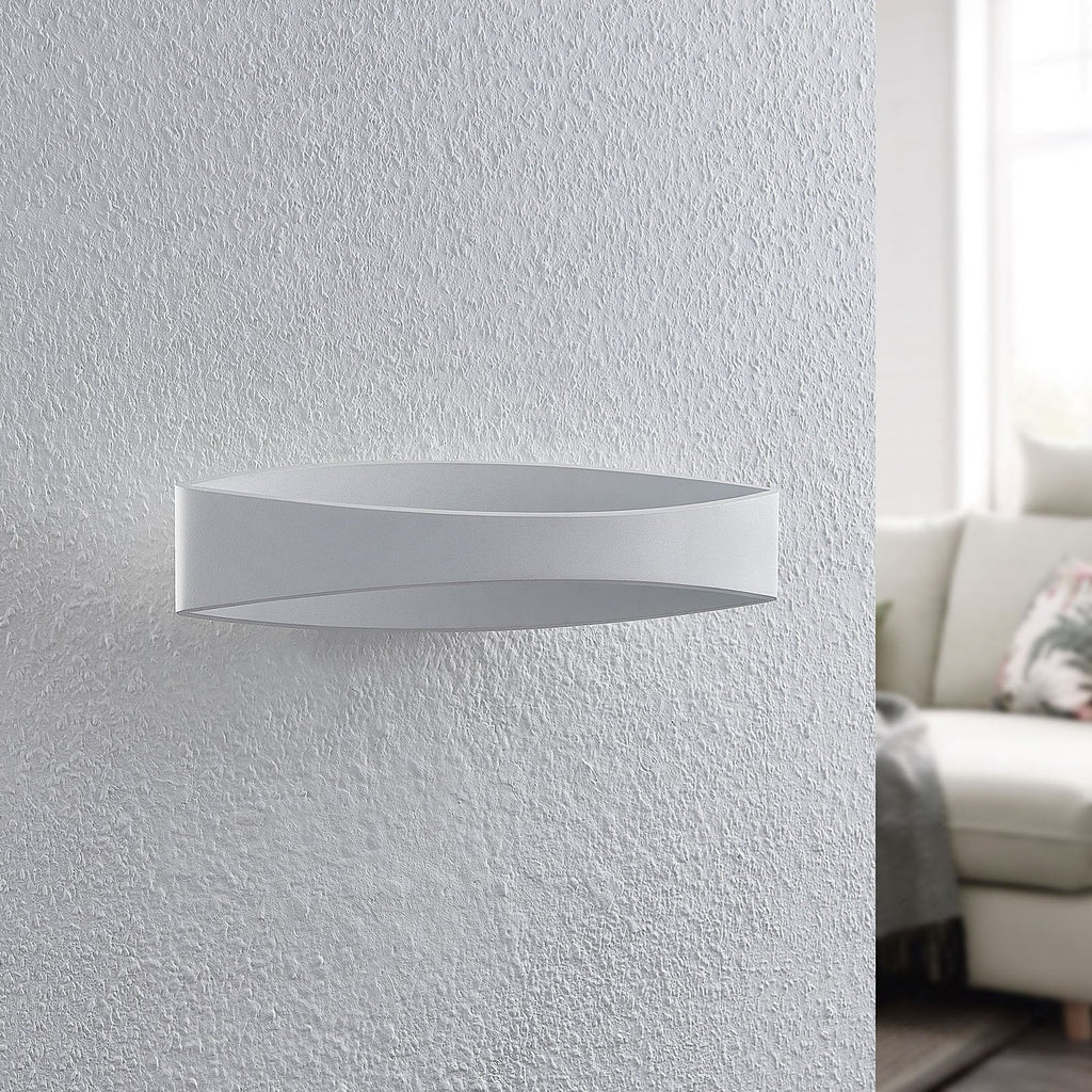 LED vegglampe Jelle opp og ned dimbar hvit detalj av lys