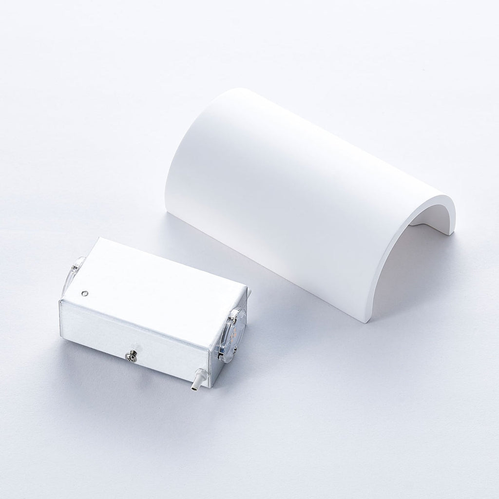 LED vegglampe Jenke gips hvit opp og ned 16 cm sideprofil