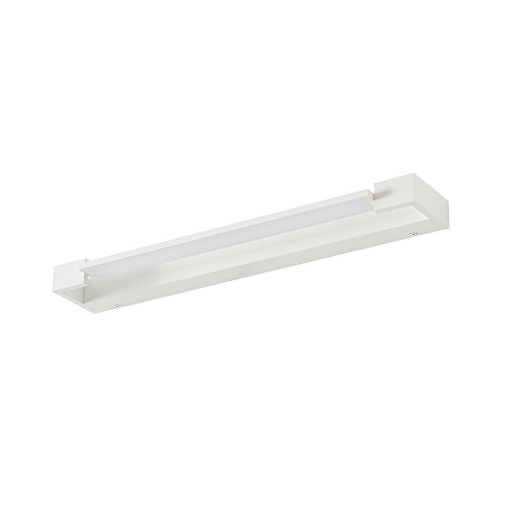 LED vegglampe Jora svingbar hvit 60 cm IP44 17W nærbilde av LED-lys