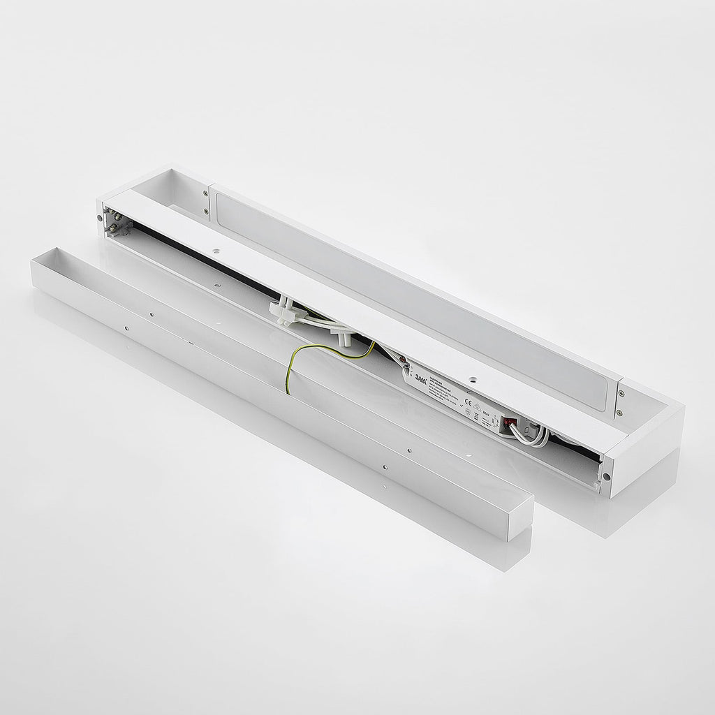 LED vegglampe Jora svingbar hvit 60 cm IP44 17W installasjon