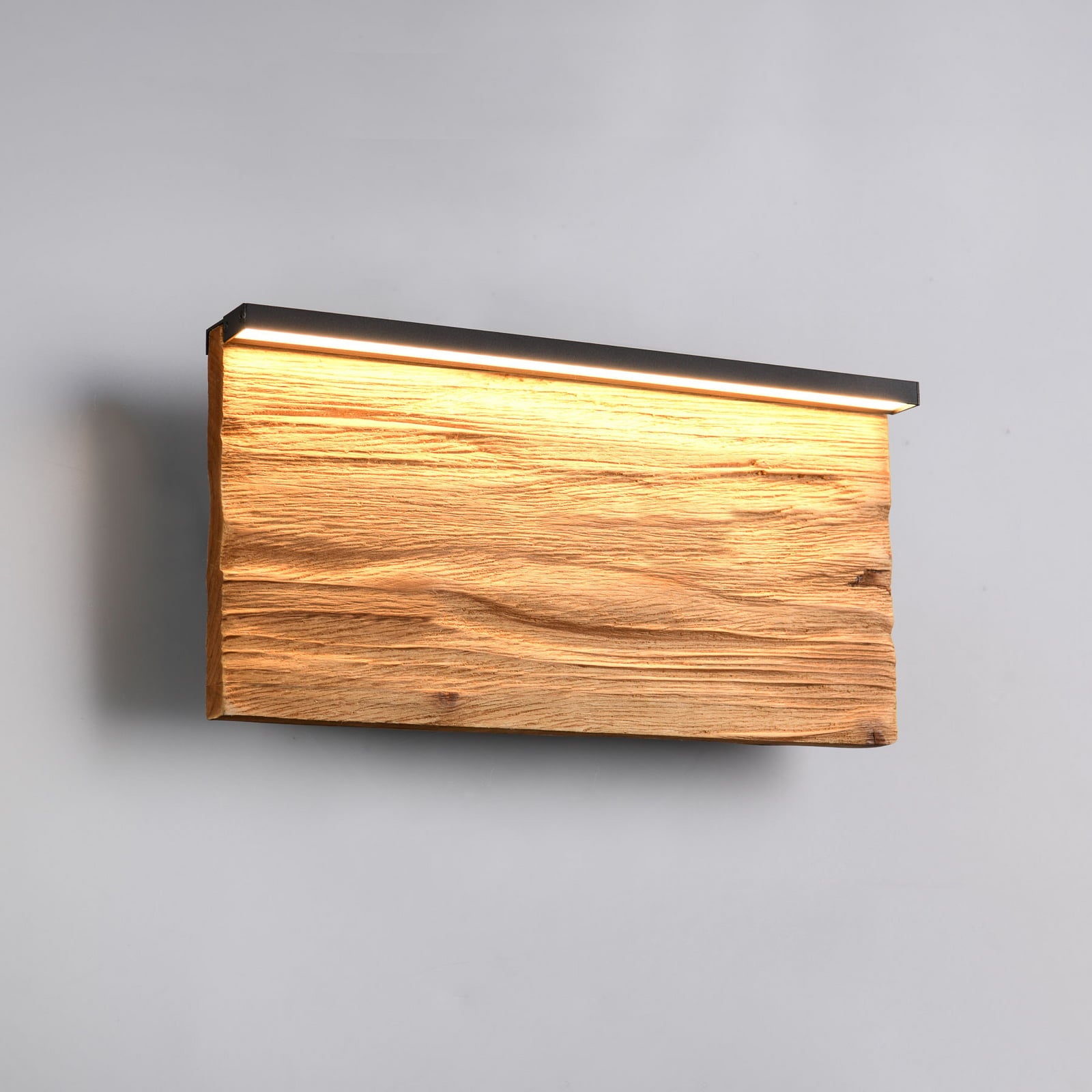 LED vegglampe Kalea dimbar tre 30 cm med varm og dagslys belysning