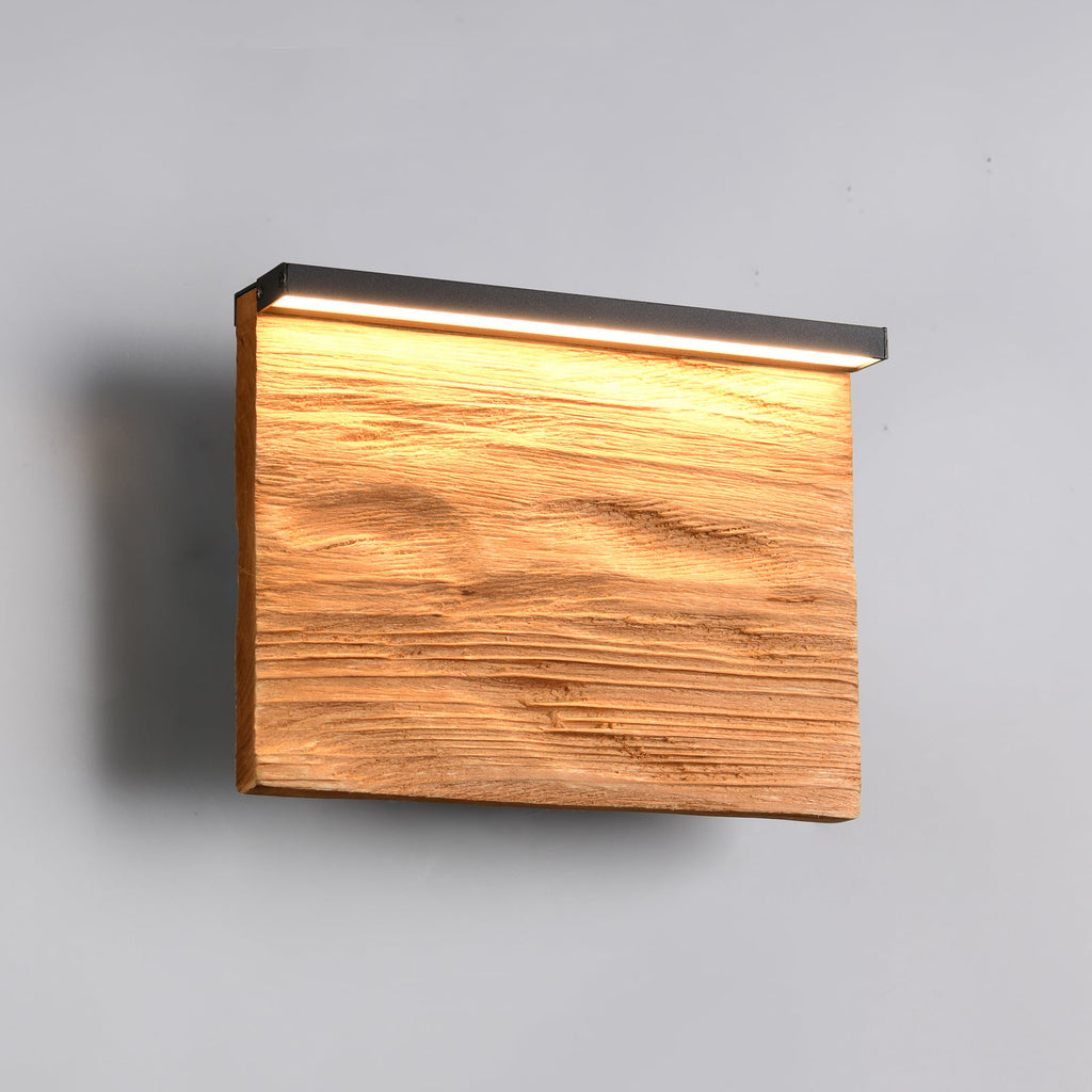 LED vegglampe Kalea tre dimbar CCT 20 cm sideprofil