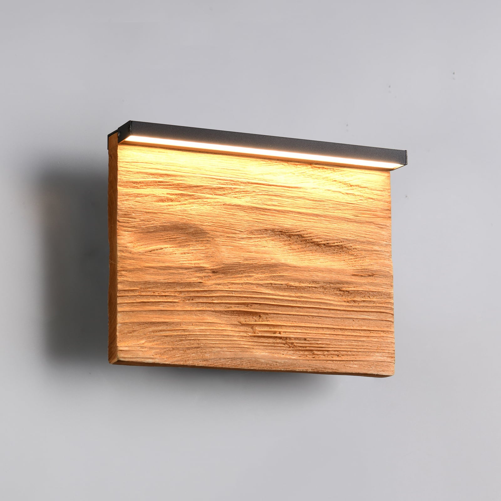 LED vegglampe Kalea tre dimbar CCT 20 cm sideprofil