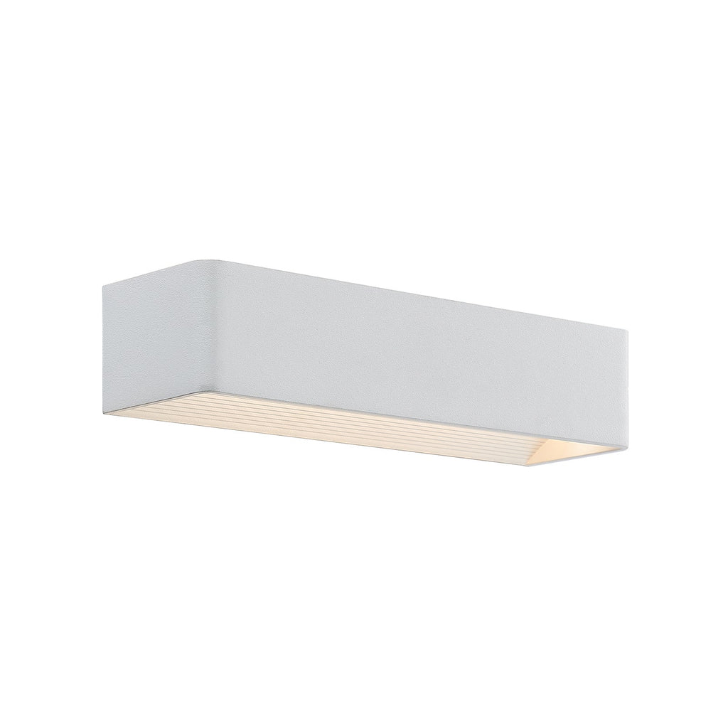 LED vegglampe Karam opp og ned dimbar hvit nærbilde av materialer