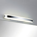LED vegglampe Kuma akryl krom 50 cm IP44 9W Paulmann forfra