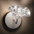 LED-vegglampe LaFleur blomsterform polymer kobber forfra