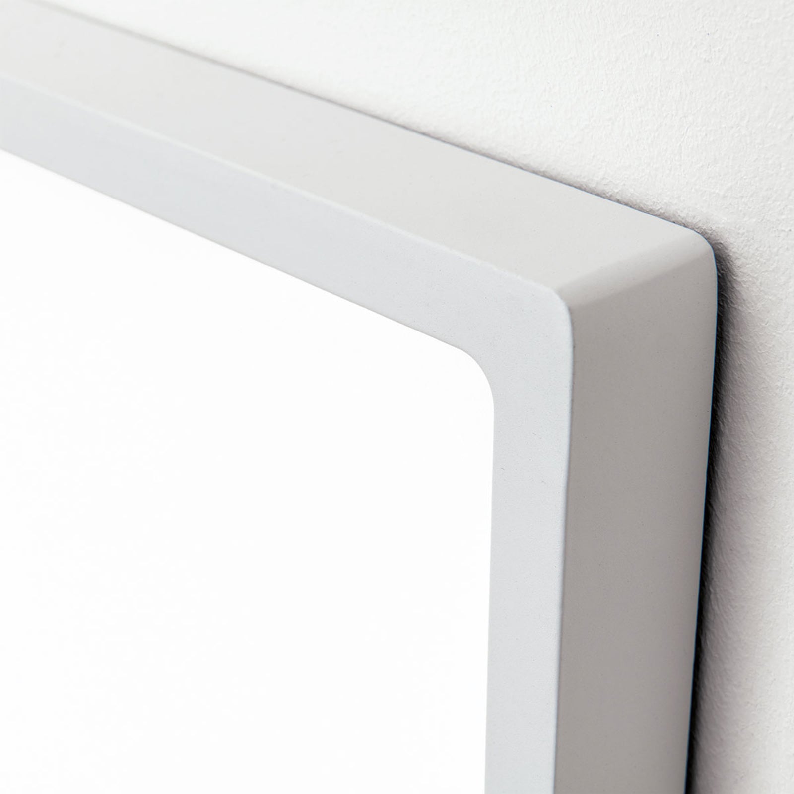 LED vegglampe Lero kvadratisk hvit 40x40 cm 30W varmhvit sidebilde