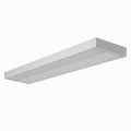 LED vegglampe Linear Shelf med hylle 60 cm hvit forfra