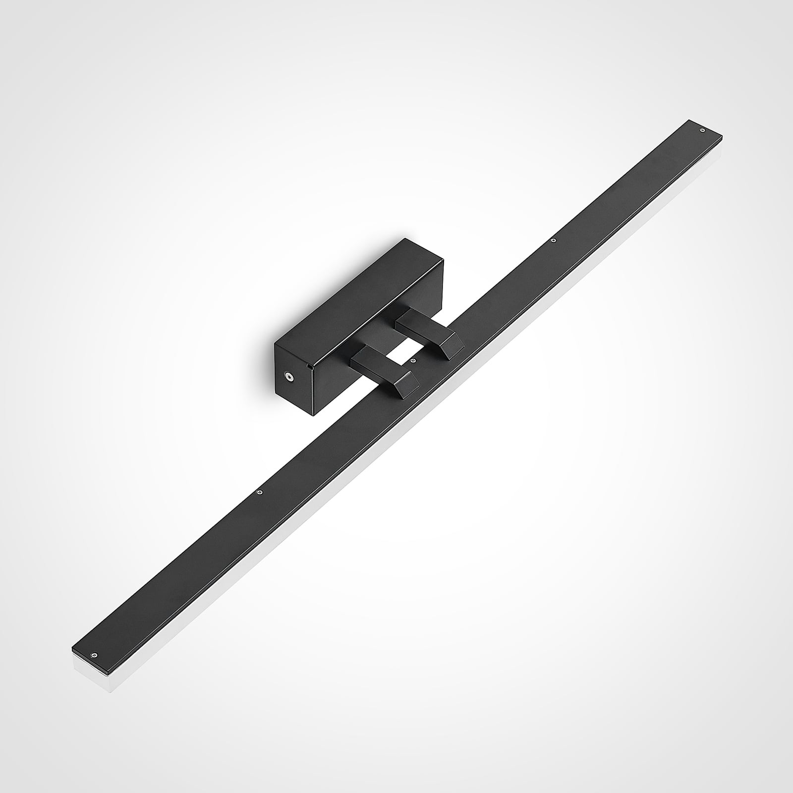 LED vegglampe Lisana svart/hvit 75 cm IP44 14,4W - Lucande