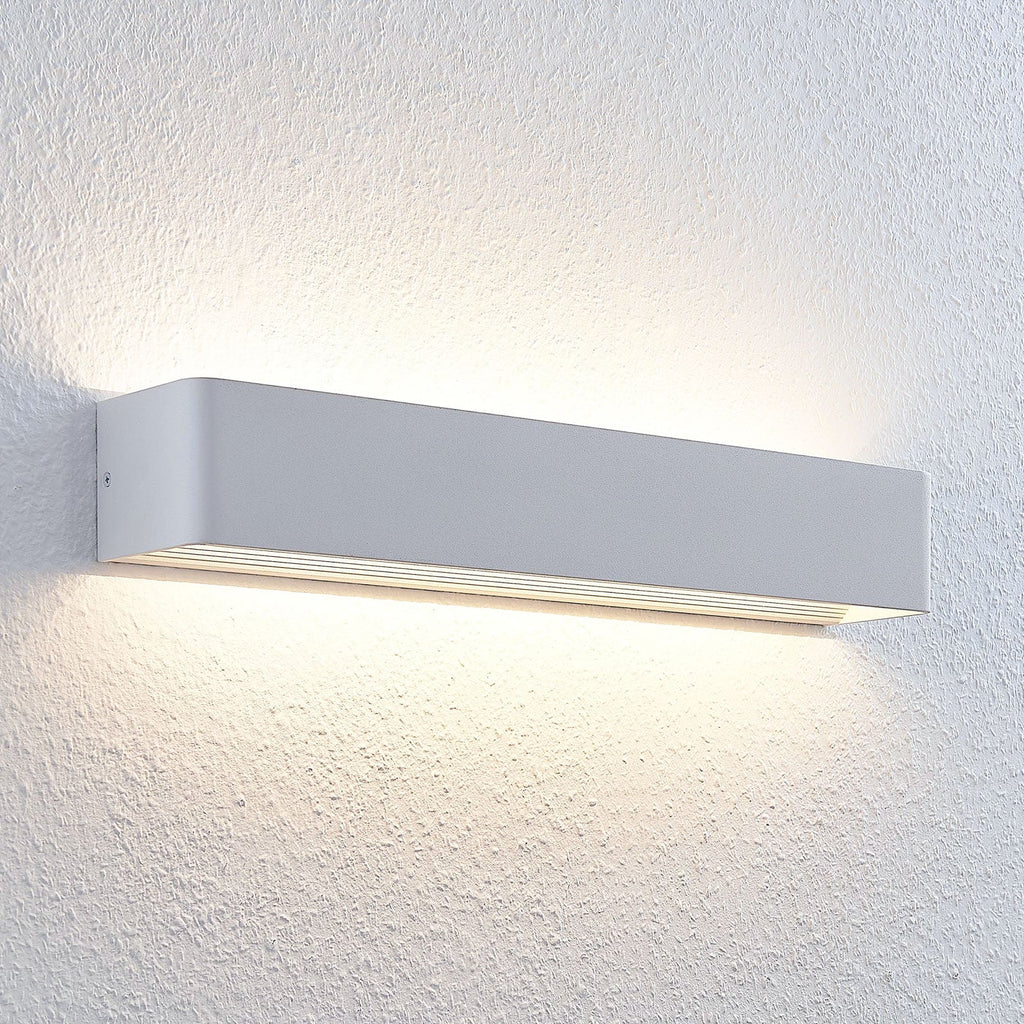 LED vegglampe Lonisa hvit opp og ned 53 cm 15W forfra