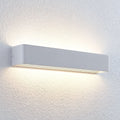 LED vegglampe Lonisa hvit opp og ned 53 cm 15W forfra